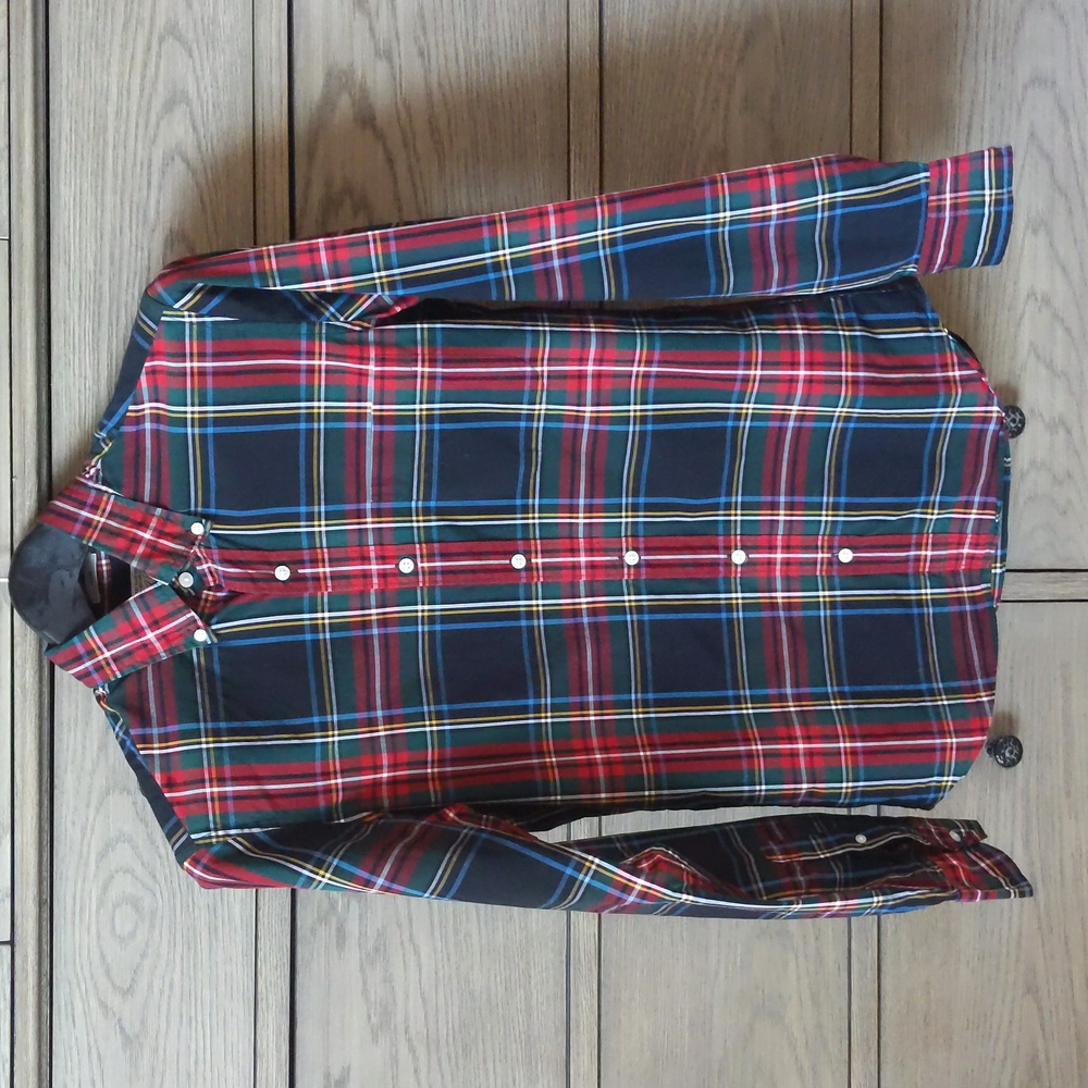 J Crew Plaid Button Down Shirt
